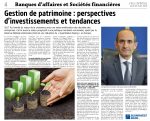  Gestion de Patrimoine: Perspectives d’investissements et Tendances.