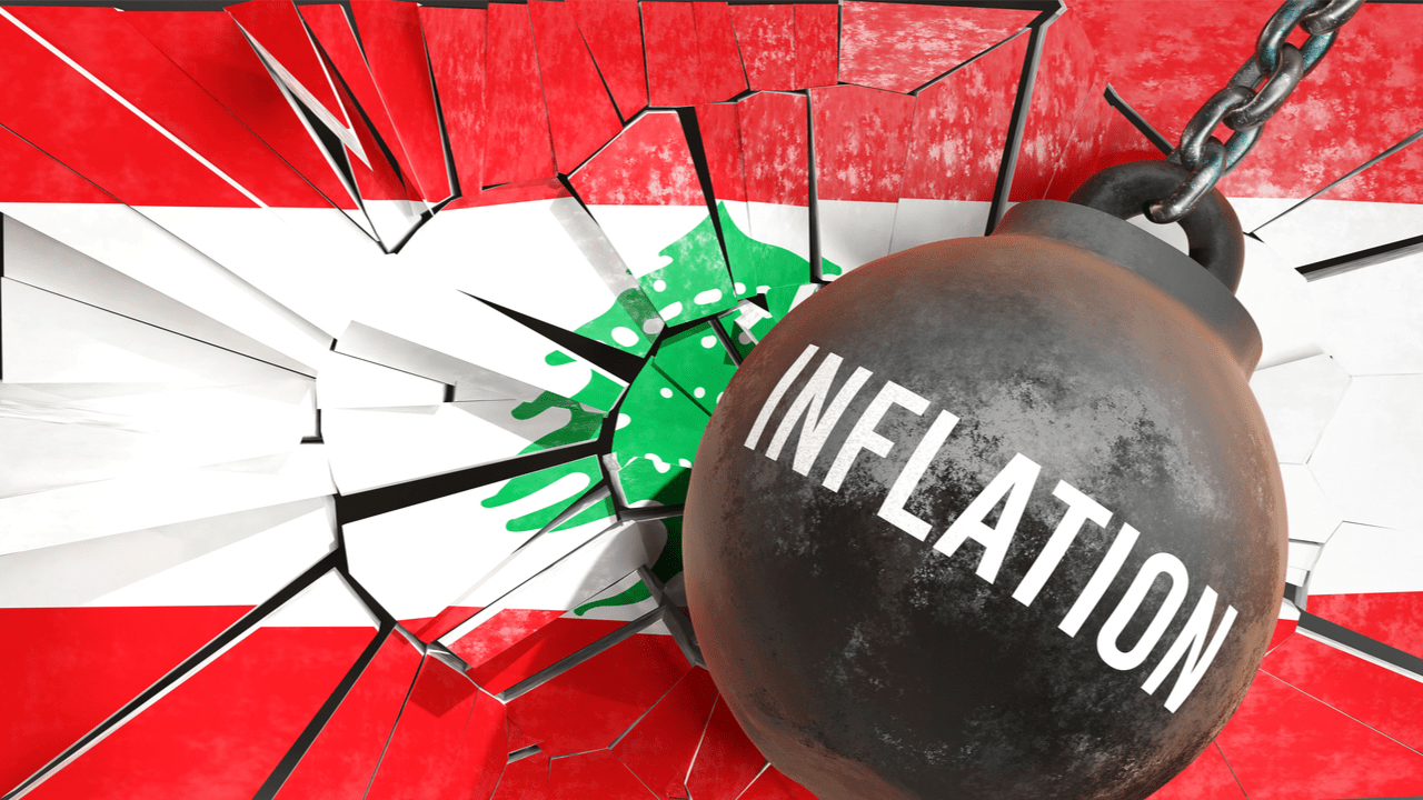  Lebanon’s Inflation Rate increased by 12.99% YOY by April 2025